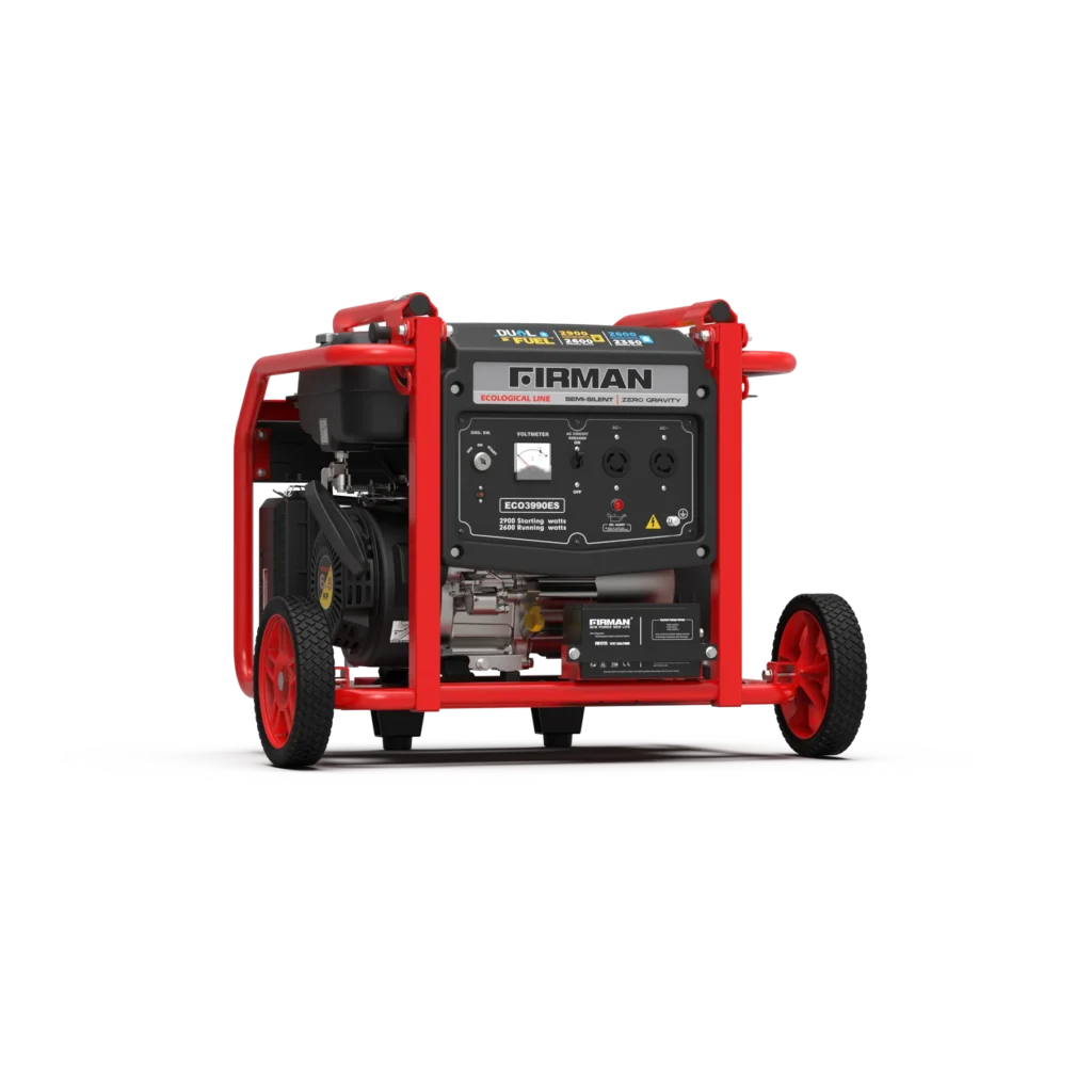 Firman 2.5kva ECO3990ES Dual Fuel