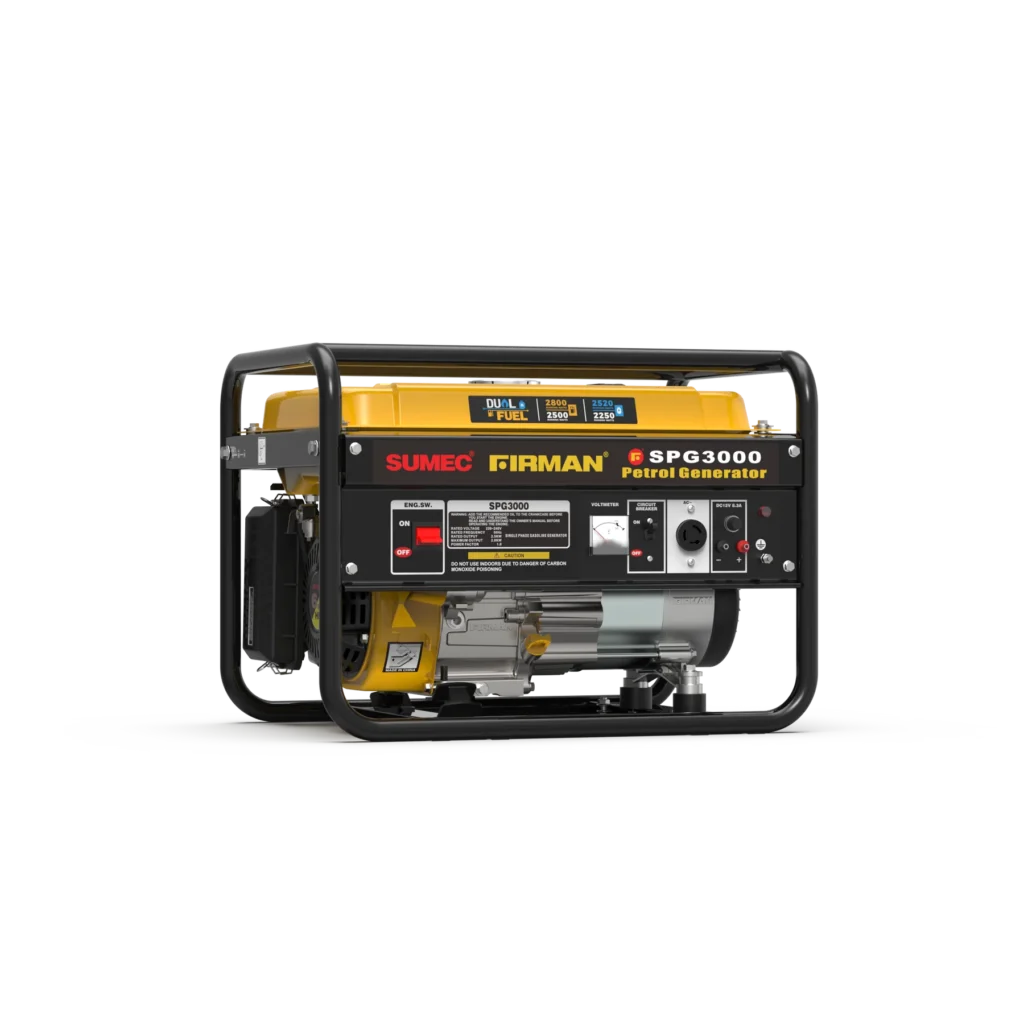 Firman 2.5kva SPG3000 Dual Fuel Manual Generator