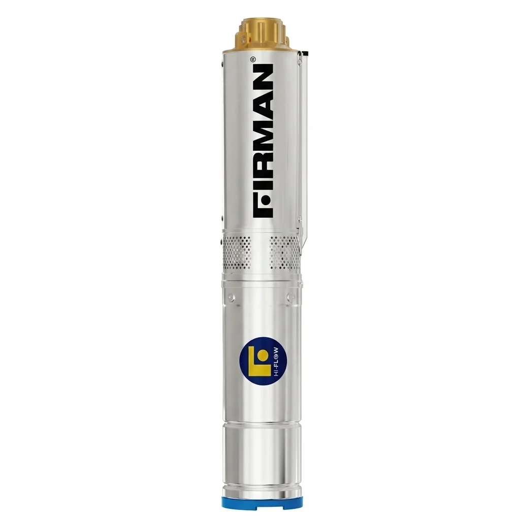 Firman 0.8HP DC Solar Submersible Pumping Machine - 4FDP6-50M-60V-600W
